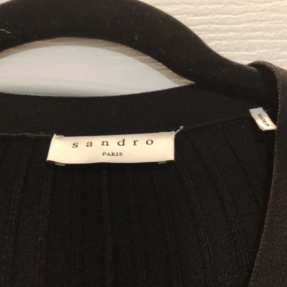 Sandro black dress - Picture 2 of 5